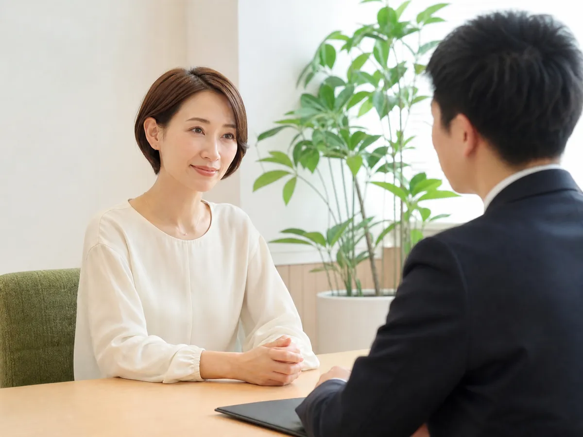 法律事務所での相談風景