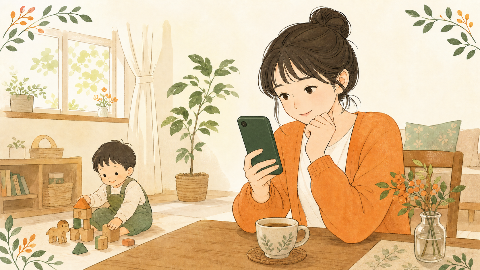 まずは穏やかに連絡してみる|相手の心に響く伝え方・話し方のイメージ